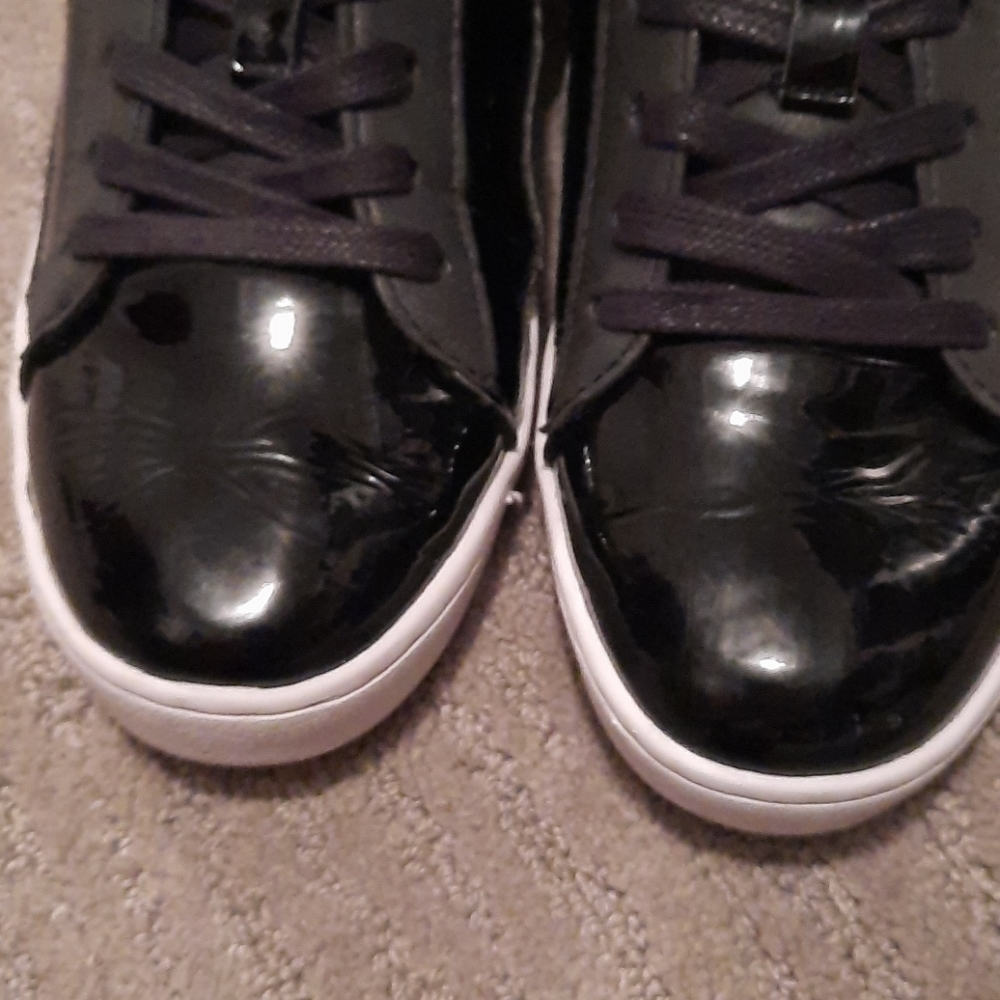 Pastry Black Glitter Sneakers Size 10 - Picture 5 of 7